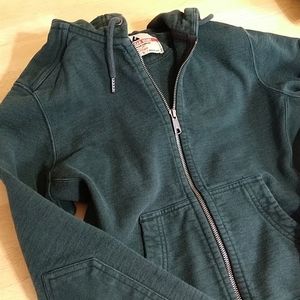 American Giant forest green hoodie
